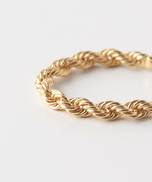 かぐれ（カグレ）の「OCUCCI jewelry　ROPE RING GP（リング・レディース・GOLD・S/M）」の4枚目の写真