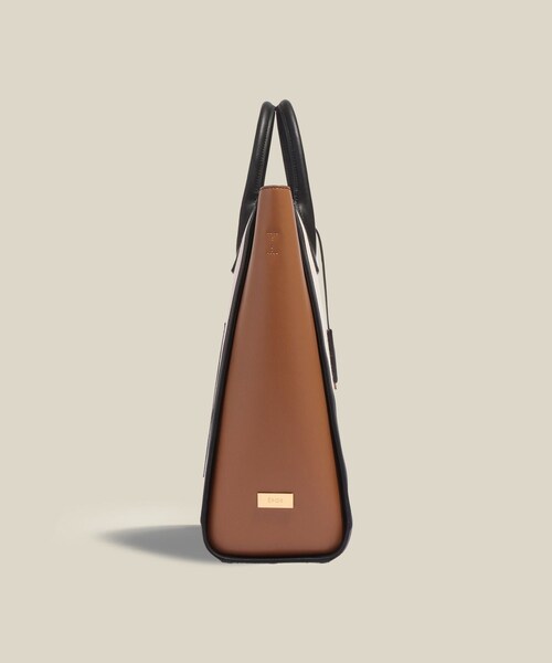 ROPE'（ロペ）の「【E'POR】I BAG Large【通勤】【A4対応】（トートバッグ・レディース・ブラック/ダークブラウン・F）」の4枚目の写真
