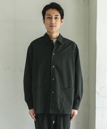 URBAN RESEARCH DOORS | ウールライクシャツジャケット(その他アウター)