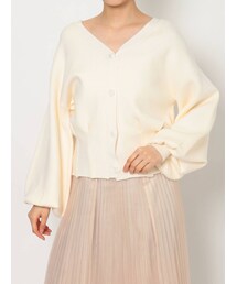 dazzlin | 2WAYタックカーデニットトップス(カーディガン/ボレロ)