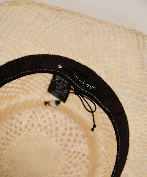 ADAM ET ROPE'（アダムエロペ）の「【chisaki】WONDER FULL LIFE × chisaki Natural grass（ハット・レディース・キナリ・F）」の13枚目の写真