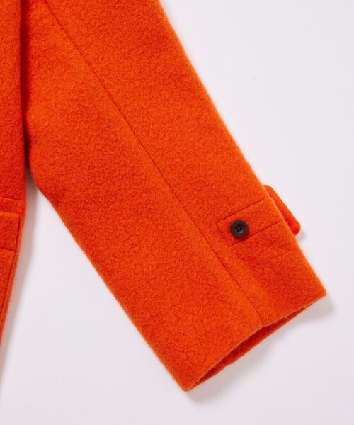ADAM ET ROPE'（アダムエロペ）の「【KAPTAIN SUNSHINE】 Duffle Coat（ダッフルコート・メンズ・オレンジ・36/38）」の7枚目の写真