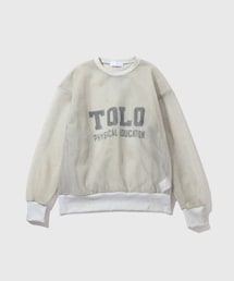 ADAM ET ROPE' | 【TOLQ/トルク】Skeleton Sweat Shirt(スウェット)