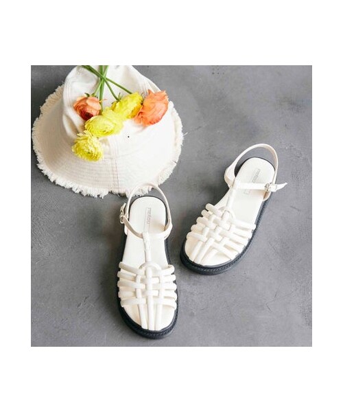 noyau(ノヤウ)の「ノヤウ noyau ナローストラップグルカサンダル (サンダル・レディース・BL/GR/IV・S/22.5cm/M/23.5cm/L/24.5cm/LL/25cm)」の8枚目の写真