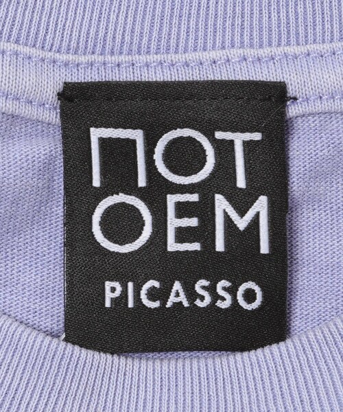 URBAN RESEARCH(アーバンリサーチ)の「NOT OEM DORA MAAR TEE(Tシャツ/カットソー・メンズ・PURPLE・M/L/XL)」の8枚目の写真