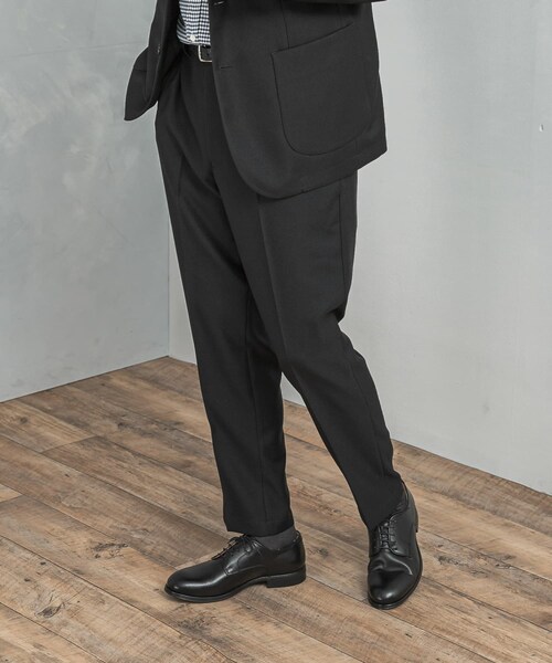 URBAN RESEARCH DOORS(アーバンリサーチドアーズ)の「LIFE STYLE TAILOR ウールライクツイルコンフォータブルパンツ(スラックス・メンズ・NAVY/OLV BROWN/BLUE GRAY・S/M/L/XL)」の5枚目の写真