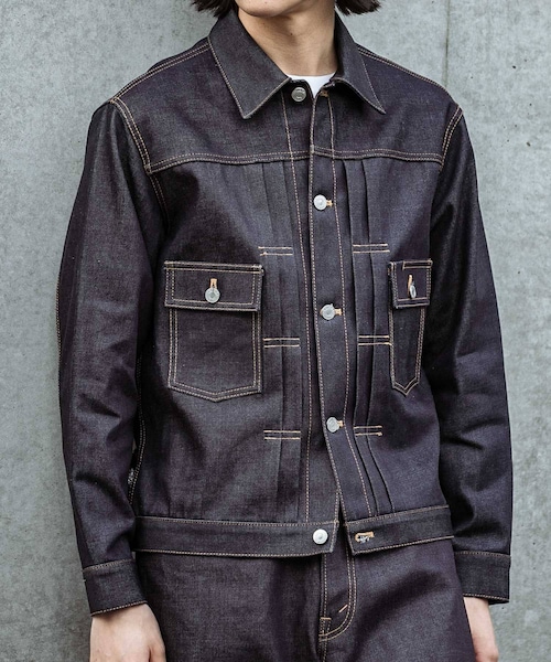 SHIOTA　スーピマDENIM JACKET #BEN