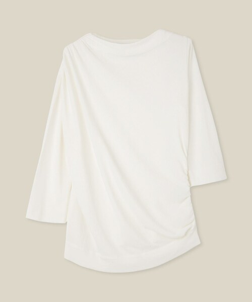 ROPE'（ロペ）の「【NATAN（ナタン）】KNIT(洗濯機可）（Tシャツ/カットソー・レディース・ブラック/ホワイト・F）」の9枚目の写真