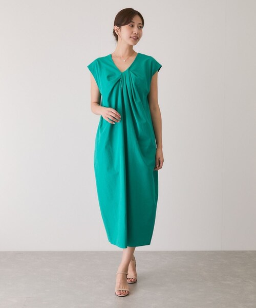 Jayro（ジャイロ）の「フロントデザインワンピース（ワンピース・レディース・ブラック/グリーン/ピンク/イエロー・F）」の10枚目の写真