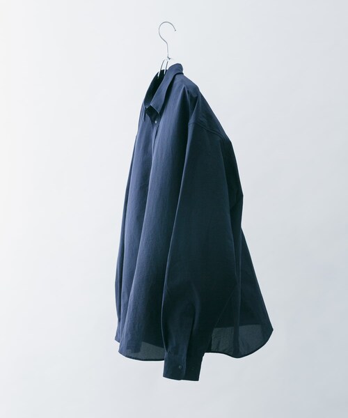 EKAL(エカル)の「『吸水速乾/通気性/軽量』DOT AIR LONG-SLEEVE SHIRTS(シャツ/ブラウス・メンズ・ネイビー/ブラウン/ブラック・M/L)」の6枚目の写真