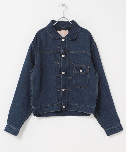 URBAN RESEARCH（アーバンリサーチ）の「HERILL　LinenDenim XXJacket（デニムジャケット・メンズ・Vintage w/Black VTG・2/3）」の10枚目の写真