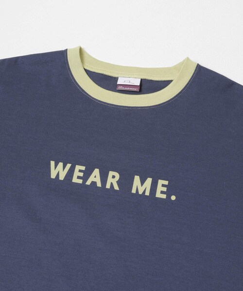 THE GOODLAND MARKET（ザグッドランドマーケット）の「ザ グッドランド マーケット　BOX RINGER  TEE（Tシャツ/カットソー・レディース・WH×GR/YE×BR/BL×LGR・1/2）」の16枚目の写真
