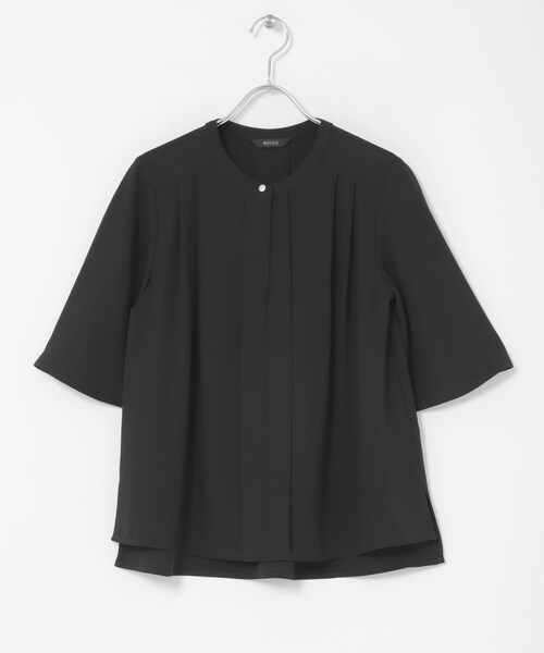 URBAN RESEARCH ROSSO（アーバンリサーチロッソ）の「2WAYウォッシャブルフレアスリーブ ブラウス（シャツ/ブラウス・レディース・OFF WHITE/DARK BLUE/BLACK・Free）」の7枚目の写真