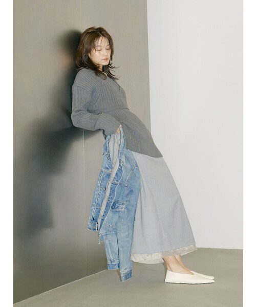 Ungrid（アングリッド）の「【Htage】ヴィンテージデニムジャケット（その他・レディース・ブルー・F）」の3枚目の写真