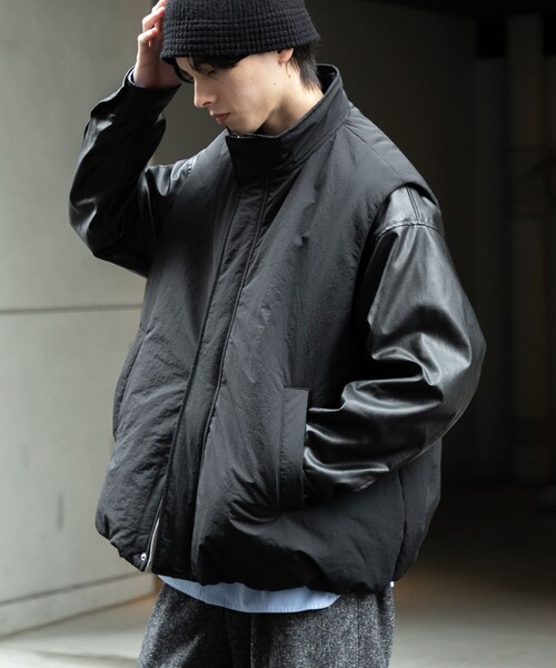 SENSE OF PLACE by URBAN RESEARCH(センスオブプレイスバイアーバンリサーチ)の「ナイロンユーティリティーベスト(その他アウター・メンズ・BLACK/CHARCOAL・M/L)」の6枚目の写真