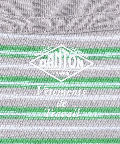 URBAN RESEARCH DOORS(アーバンリサーチドアーズ)の「DANTON SHORT T-SHIRTS(Tシャツ/カットソー・レディース・BEIGE×PUR/GREY×GRE/ECRU×DKBE・S)」の15枚目の写真
