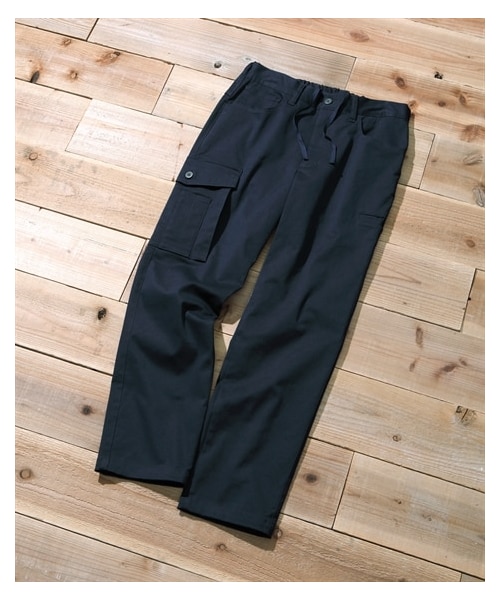 nissen（ニッセン）の「【快適設計】ストレッチイージーアンクルカーゴパンツ(風が通るベンチレーション切替付）（パンツ・メンズ・ベージュ/カーキ/ネイビー・M/L/LL/3L/4L/5L/6L/8L/10L）」の21枚目の写真