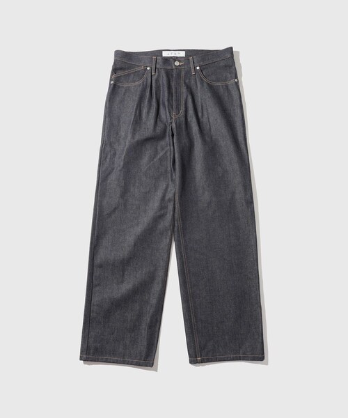 ADAM ET ROPE'(アダムエロペ)の「【BAL/バル】12OZ STRAIGHT LEG 5P JEAN(デニムパンツ・メンズ・ブラック/ネイビー・1/2/3)」の5枚目の写真