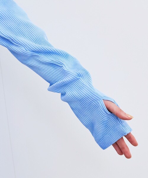 VIS（ビス）の「タイダイワンピース（ワンピース・レディース・ブルー系/イエロー系・F）」の18枚目の写真