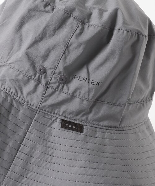 EKAL（エカル）の「Pertex ハット（ハット・メンズ・ブラック/グレー・One）」の12枚目の写真