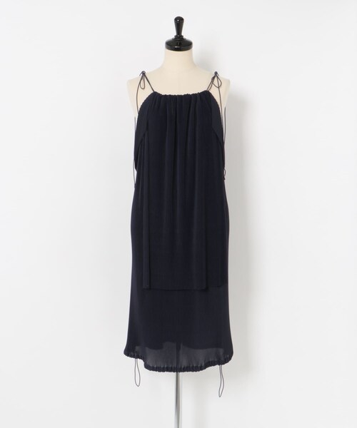 THE GOODLAND MARKET（ザグッドランドマーケット）の「Jens　UNDER HALTER PULLOVER-ONE COLOR（ワンピース・レディース・NAVY/MUSTARD・FREE）」の10枚目の写真
