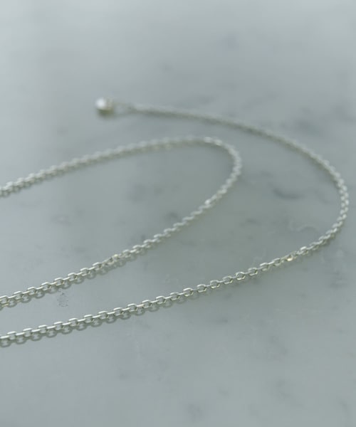 URBAN RESEARCH（アーバンリサーチ）の「URBAN RESEARCH iD　silver 925 カットアズキチェーンネックレス（ネックレス・メンズ・SILVER・FREE）」の2枚目の写真