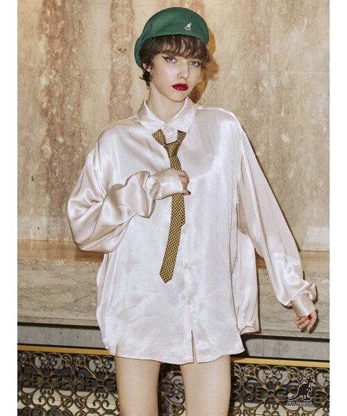 jouetie（ジュエティ）の「カラータイ（チャーム・レディース・ブラック/イエロー/グリーン/ブラウン・F）」の6枚目の写真