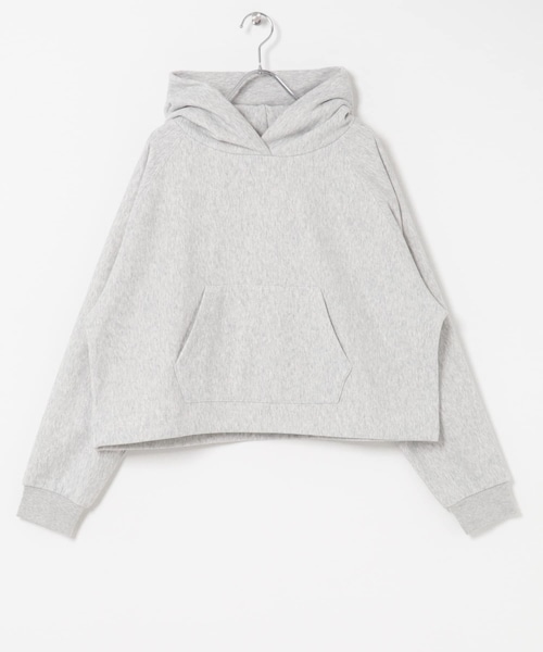 EKAL（エカル）の「『UR TECH/速乾』ドライスウェット ドロストフーディー（パーカー・レディース・ブラック/グレー/ペールブルー/ペールイエロー・One）」の2枚目の写真