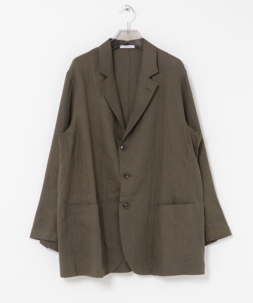 URBAN RESEARCH(アーバンリサーチ)の「『別注』CHEMISE D'ADAM×URBAN RESEARCH SHIRTS JACKET SINGLE(テーラードジャケット・メンズ・BLACK/BLUE/BROWN・38/40/42)」の16枚目の写真