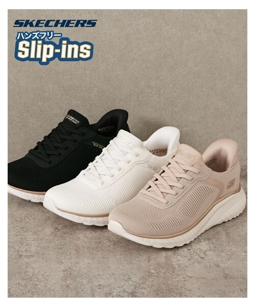 nissen（ニッセン）の「SKECHERS（スケッチャーズ）BOBS SQUAD CHAOS-CURRENT（スニーカー・メンズ・BKGD/NTGD/WTGD・22.5cm/23.0cm/23.5cm/24.0cm/24.5cm/25.0cm）」の2枚目の写真