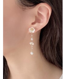 RESEXXY | ポイントフラワーパールピアス(ピアス(両耳用))
