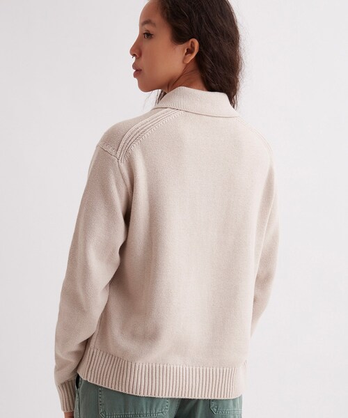 Saturdays NYC（サタデーズ ニューヨークシティ ）の「Halle Cardigan（カーディガン/ボレロ・レディース・グレー/ブラック・M/S）」の13枚目の写真