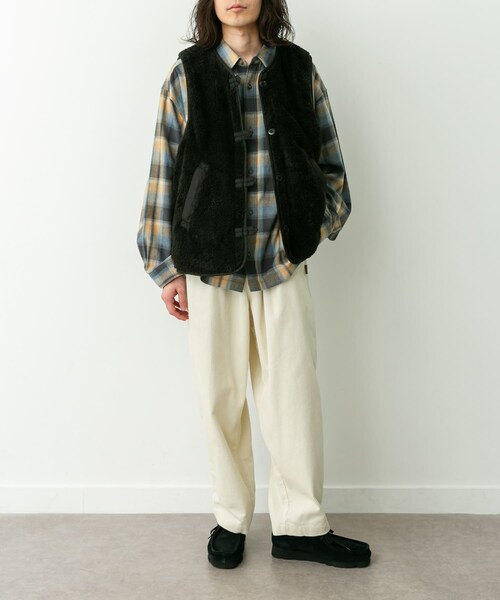 URBAN RESEARCH Sonny Label（アーバンリサーチサニーレーベル）の「ARMY TWILL　Weather Reversible Vest（ベスト・メンズ・GRAY/BLACK/KHAKI・M/L）」の11枚目の写真