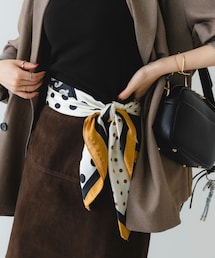 ドットペイズリースカーフ