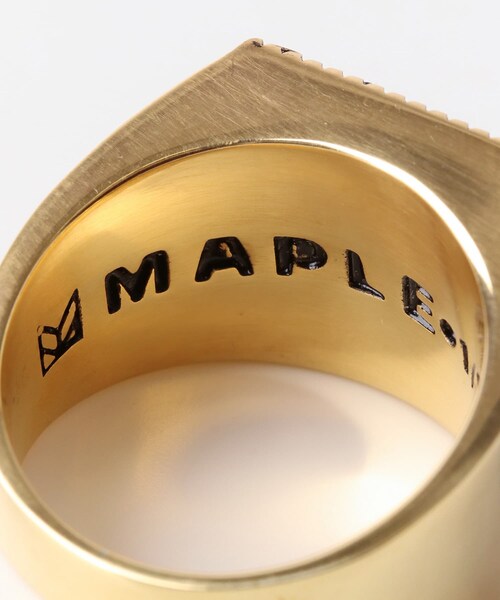 URBAN RESEARCH（アーバンリサーチ）の「MAPLE　BUICK RING（リング・メンズ・BLOOD STN・XS/M）」の6枚目の写真