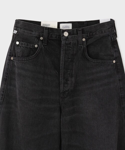 ROPE'（ロペ）の「【citizens of humanity（シチズンズ・オブ・ヒューマニティ）】HORSESHOE JEAN｜カービーデニム（デニムパンツ・レディース・ブラック・25/26）」の7枚目の写真
