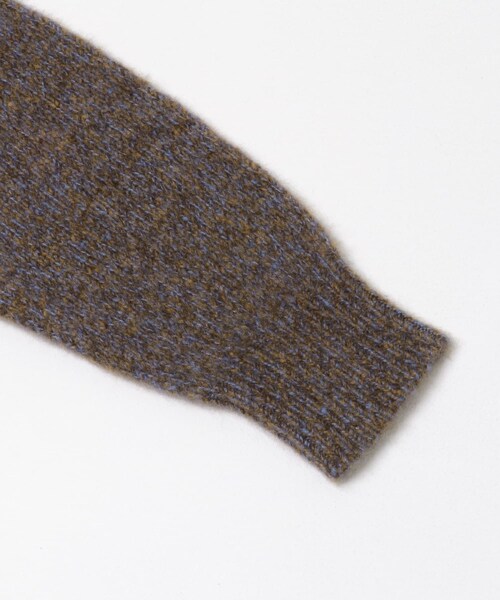 URBAN RESEARCH(アーバンリサーチ)の「new basic CASHMERE SILK MOULINE KNIT(ニット/セーター・レディース・BROWN/BEIGE/BLUE・Free)」の6枚目の写真