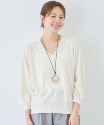 Jayro | ピュアコットンカルマネックプルオーバー(ニット/セーター)
