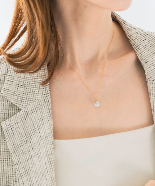 URBAN RESEARCH ROSSO（アーバンリサーチロッソ）の「Favorible　Smiley Top Necklace（ネックレス・レディース・GOLD・FREE）」の3枚目の写真