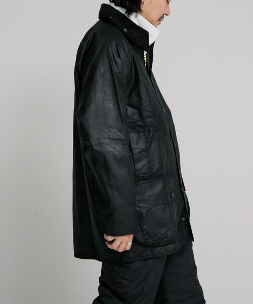 URBAN RESEARCH（アーバンリサーチ）の「beaufort wax jacket（テーラードジャケット・メンズ・Black・36/38/40/42）」の9枚目の写真
