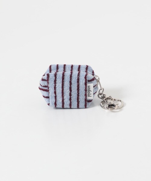 KBF（ケイビーエフ）の「UNFOLD　Mini terry pouch keyring（ポーチ・レディース・NAVY/BLUE BUR/PINK・Free）」の5枚目の写真