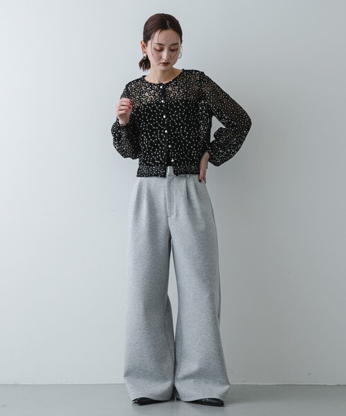 SENSE OF PLACE by URBAN RESEARCH（センスオブプレイスバイアーバンリサーチ）の「『軽量/消臭/抗菌』ベルトデザインミュール（パンプス・レディース・SILVER/BLACK・S/M/L）」の10枚目の写真