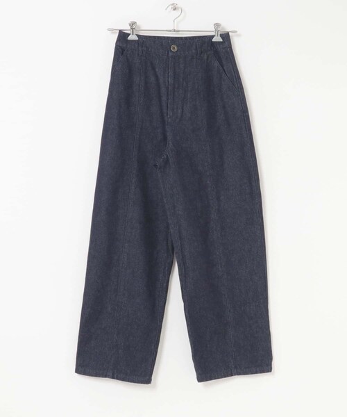 URBAN RESEARCH ROSSO（アーバンリサーチロッソ）の「F by ROSSO　カーブフォルムデニムパンツ（デニムパンツ・レディース・NAVY/BROWN・36/38）」の21枚目の写真