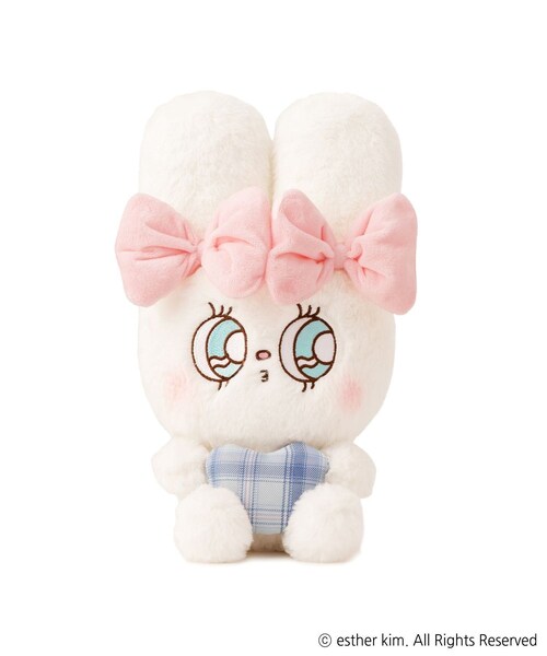 ROPE' PICNIC（ロペピクニック）の「【Esther Bunny Little meets ROPE' PICNIC】ぬいぐるみ（その他雑貨・レディース・ホワイト/ピンク・F）」の15枚目の写真
