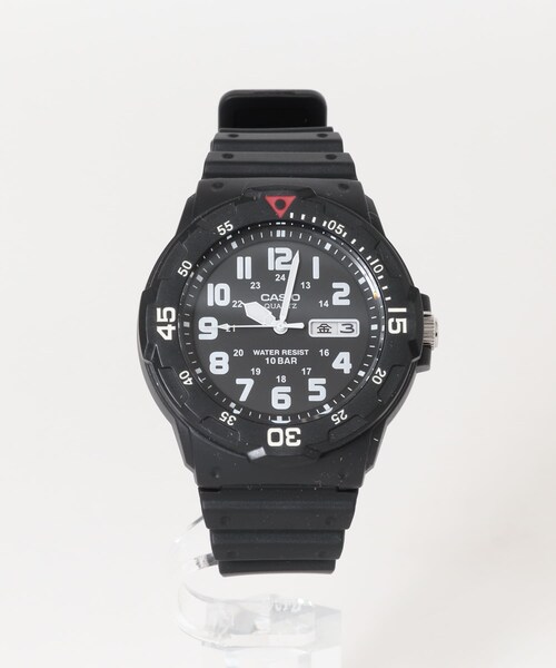 URBAN RESEARCH DOORS（アーバンリサーチドアーズ）の「CASIO　MRW-200HJ（アナログ腕時計・メンズ・BLK/BLK/BLACK/WHT・FREE）」の2枚目の写真