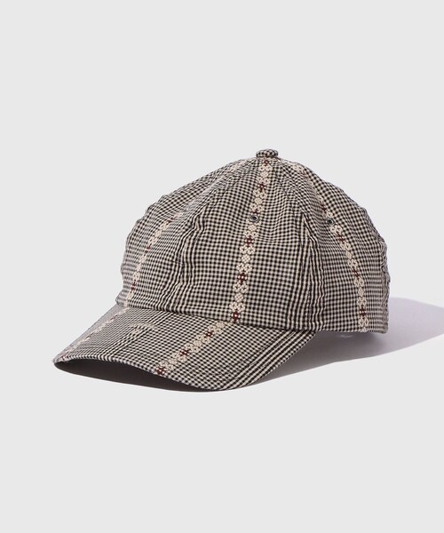 ADAM ET ROPE'（アダムエロペ）の「【SUGARHILL/シュガーヒル】TYROL DOBBY BASEBALL CAP（キャップ・メンズ・ブラック・F）」の2枚目の写真