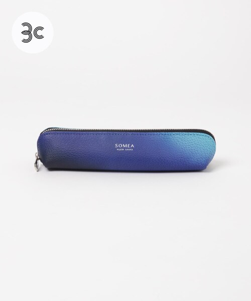 URBAN RESEARCH（アーバンリサーチ）の「池内友禅　ペンケース（その他雑貨・メンズ・レモン/ブラック/ブラウン/ブルー/メロン/カシス・0）」の3枚目の写真