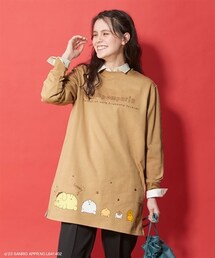 nissen | 大きいサイズ色々選べるチュニックトレーナー／サンリオキャラクター(チュニック)