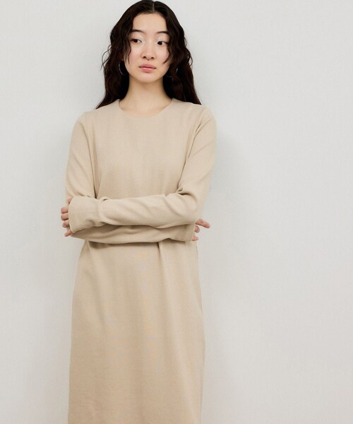 ADAM ET ROPE'（アダムエロペ）の「BOTANICAL DYED  DRESS（ワンピース・レディース・チャコール/キナリ/ラベンダー・1/2）」の20枚目の写真