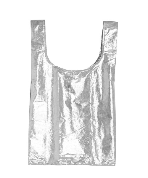 ELENDEEK(エレンディーク)の「SHINY SHOPPING BAG(エコバッグ/サブバッグ・レディース・ダークグレー/シルバー/ブラック/ミントグリーン・F)」の4枚目の写真